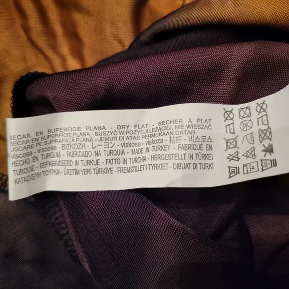 NWT Zara Tie-Dye Earth Tones Relaxed Flowy Limited Edition Maxi Dress Sz Small - Picture 4 of 10